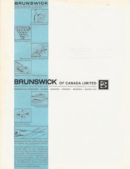 Owens 1964 Canada Brochure