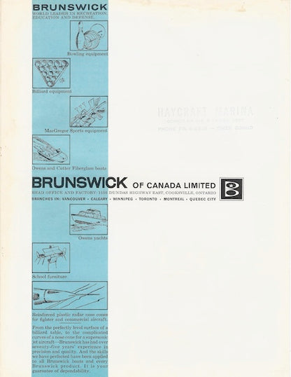 Owens 1964 Canada Brochure