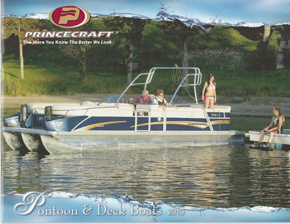 Princecraft 2010 Pontoon & Deck Boats Brochure