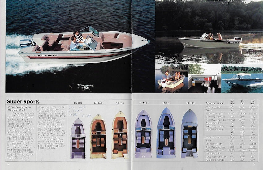 Starcraft 1986 Pleasure Brochure SailInfo I