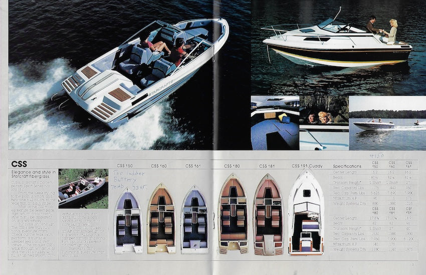 Starcraft 1986 Pleasure Brochure SailInfo I
