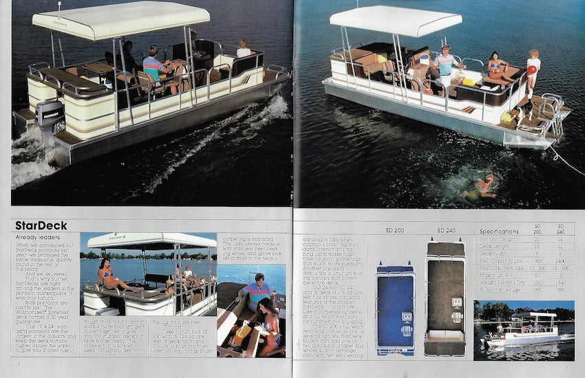 Starcraft 1986 Pleasure Brochure