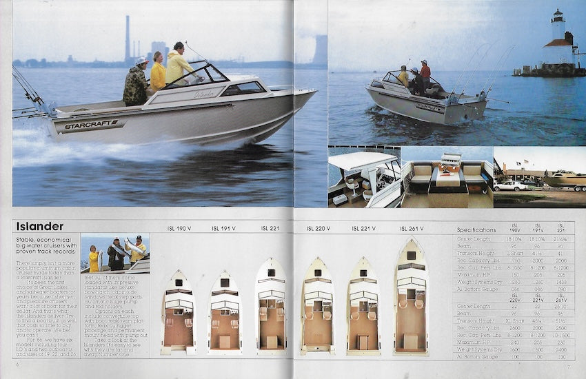 Starcraft 1986 Fishing Brochure SailInfo I