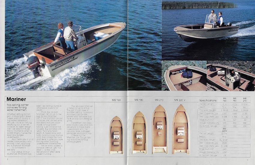Starcraft 1986 Fishing Brochure