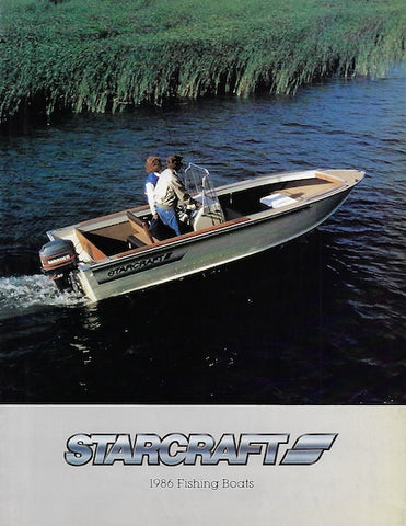 Starcraft 1986 Fishing Brochure