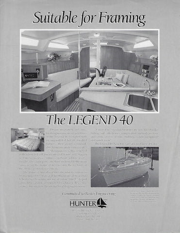 Hunter 40 Brochure