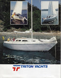 Pearson 1984 Triton Small Boats Brochure