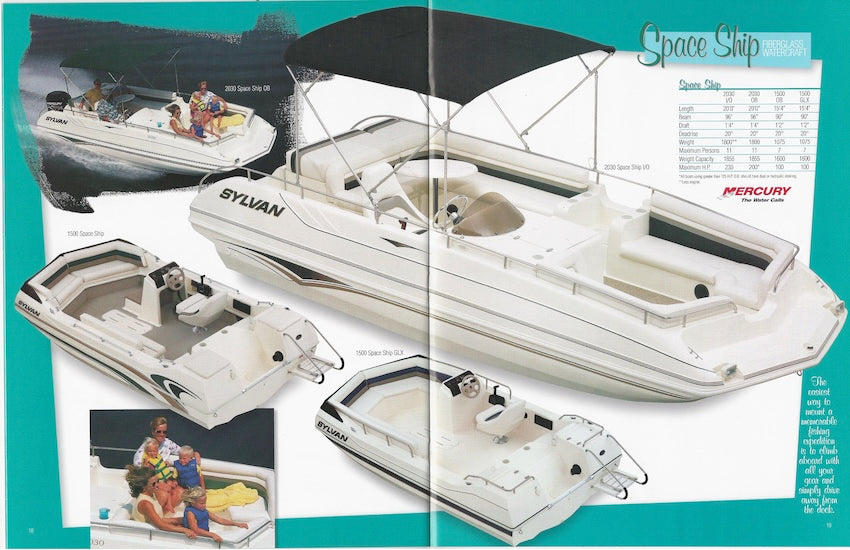 Sylvan 2000 Pontoon & Fiberglass Brochure