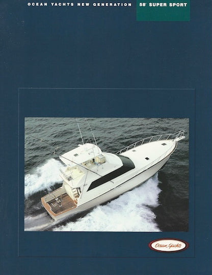 Ocean 58 Super Sport Brochure