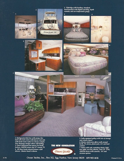 Ocean 58 Super Sport Brochure