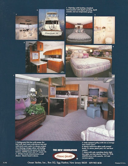 Ocean 58 Super Sport Brochure