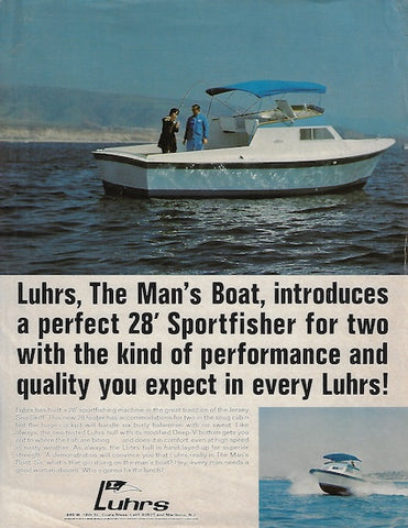 Luhrs 28 Sportfisher Brochure
