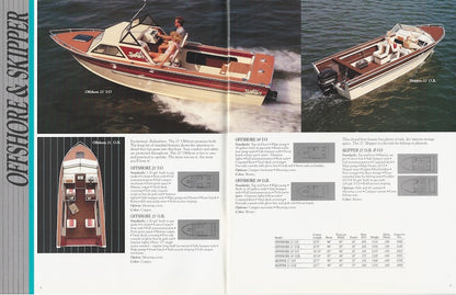 Sylvan 1988 Runabouts & Fishing Brochure