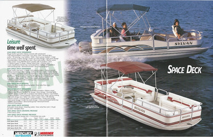 Sylvan 1996 Fiberglass & Pontoon Brochure