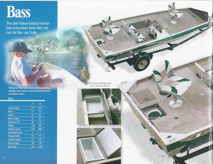 Smoker Craft 2000 Fishing Brochure