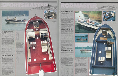 Sylvan 1985 Runabouts & Fishing Brochure