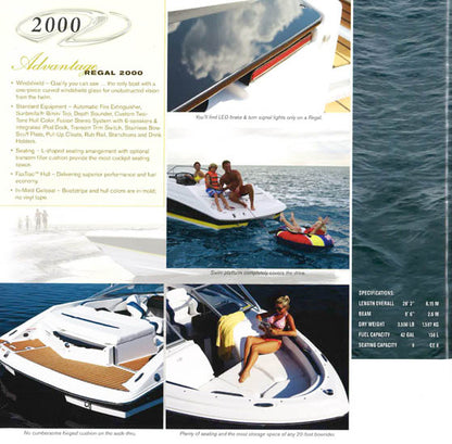 Regal 2011 Sportboats & Cruisers Brochure