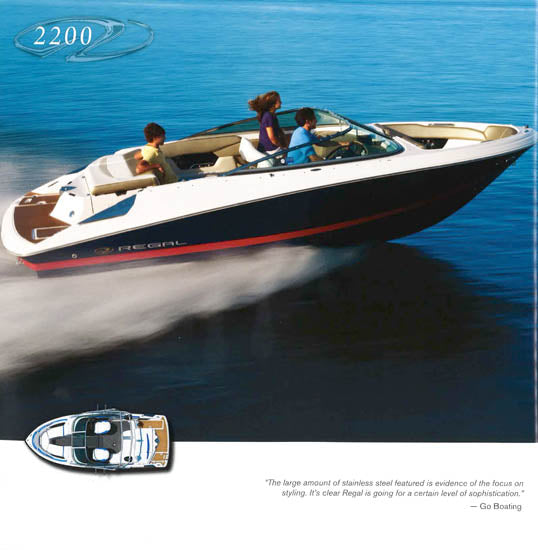 Regal 2011 Sportboats & Cruisers Brochure