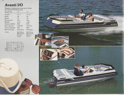 Smoker Craft 1986 Brochure