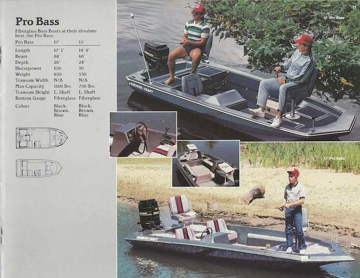 Smoker Craft 1986 Brochure