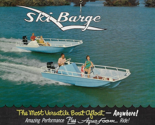 Kenner Ski Barge Brochure