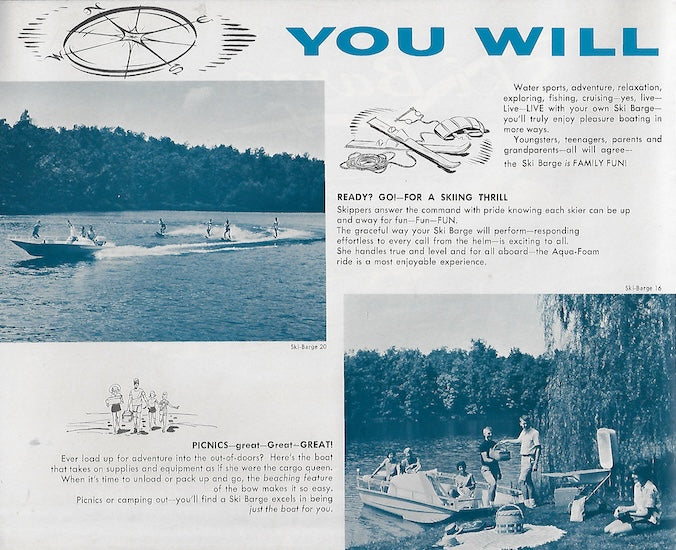 Kenner Ski Barge Brochure