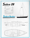 Sabre 28 Brochure