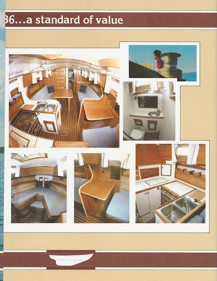 Cape Dory 36 Brochure