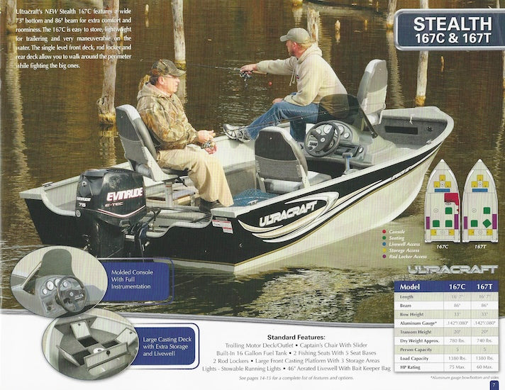 Misty Harbor 2009 Ultracraft Fishing Brochure