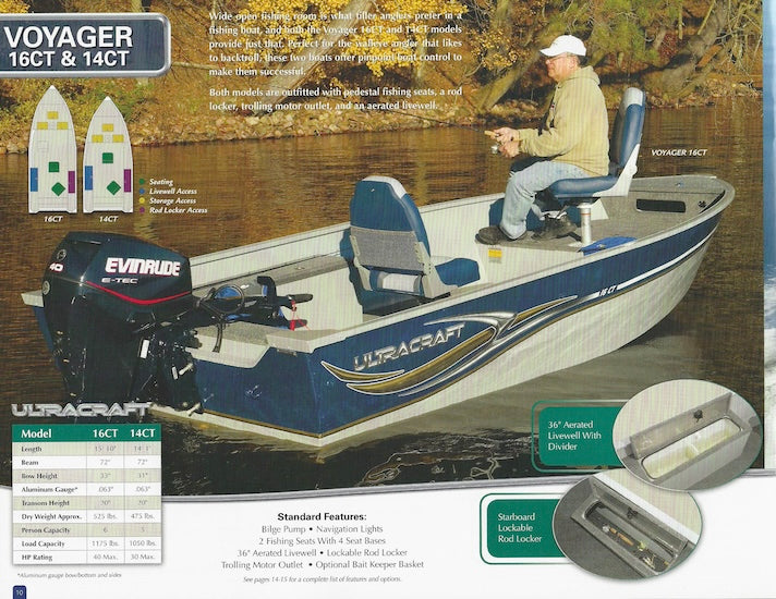 Misty Harbor 2009 Ultracraft Fishing Brochure