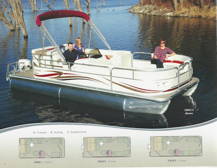 Misty Harbor 2010 Biscayne Bay Pontoon Brochure