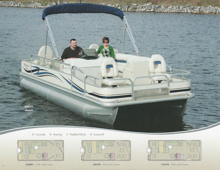 Misty Harbor 2010 Biscayne Bay Pontoon Brochure