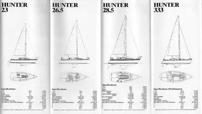 Hunter 1988 Brochure