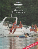 Wellcraft 1998 Poster Brochure