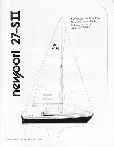 Newport 27 SII Specification Brochure