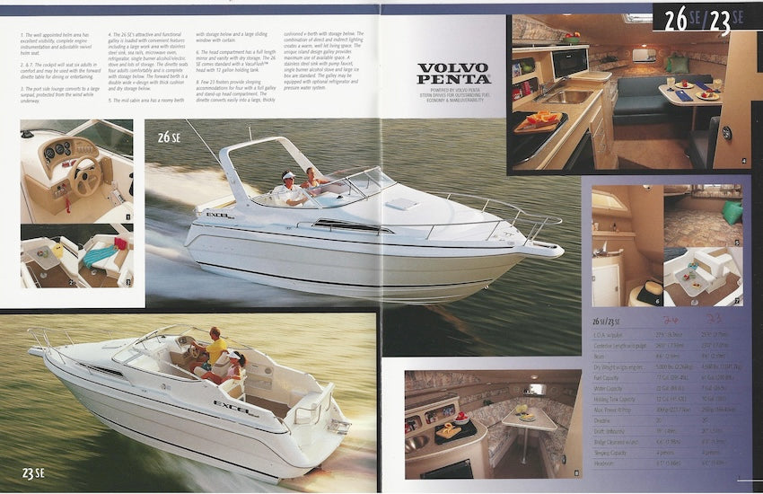 Wellcraft 1997 Excel Brochure – SailInfo I boatbrochure.com