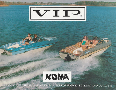 VIP 1980s Kona Brochure