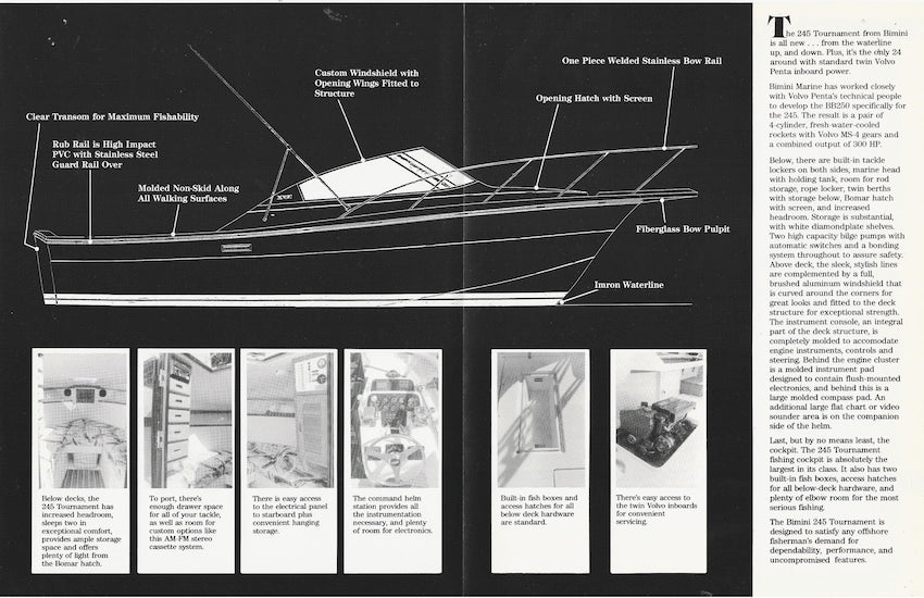 Bimini 245 Tournament Brochure