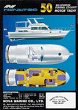 Novatec 50 Millennium Fishing Motor Yacht Specification Brochure