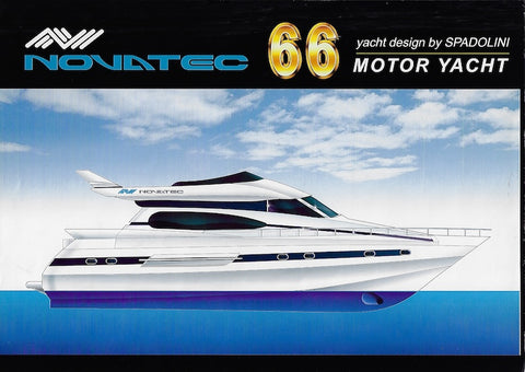 Novatec 66 Motor Yacht Specification Brochure
