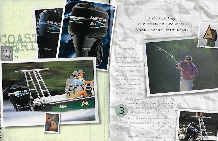 Mercury 1999 Saltwater Outboard Brochure
