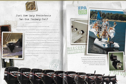 Mercury 1999 Four Stroke Outboard Brochure