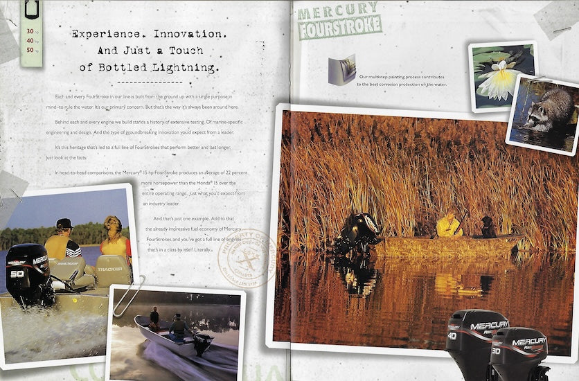 Mercury 1999 Four Stroke Outboard Brochure