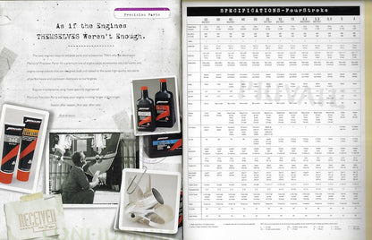 Mercury 1999 Four Stroke Outboard Brochure