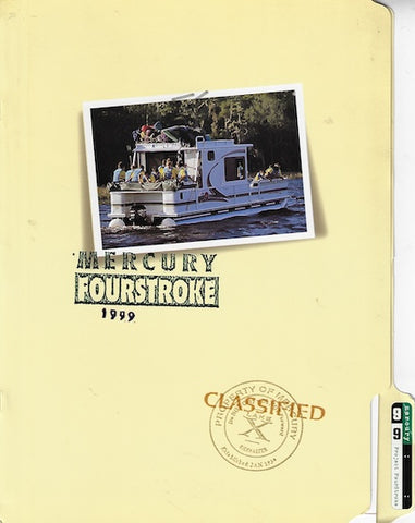 Mercury 1999 Four Stroke Outboard Brochure