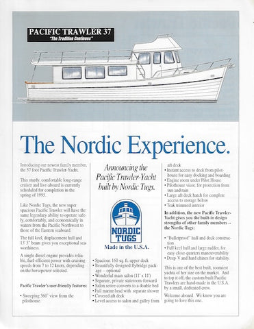 Pacific Trawler 37 Brochure