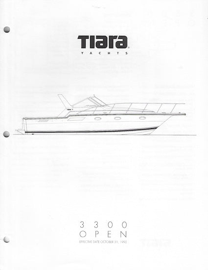 Tiara 3300 Open Specification Brochure