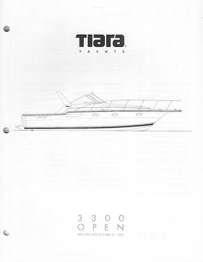 Tiara 3300 Open Specification Brochure