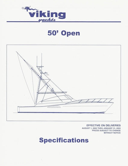Viking 50 Open Specification Brochure