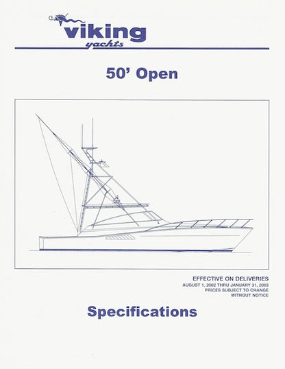 Viking 50 Open Specification Brochure